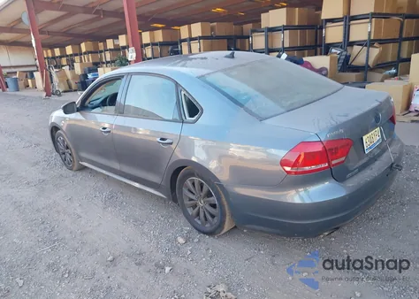 2015 Volkswagen Passat 1.8T Wolfsburg Edition from USA, damaged, VIN 1VWAT7A35FC025980